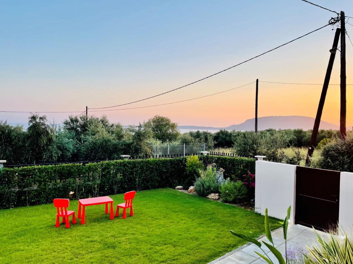 Agrothi Guest House Marathopoli Bagian luar foto
