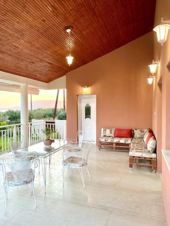 Agrothi Guest House Marathopoli Bagian luar foto