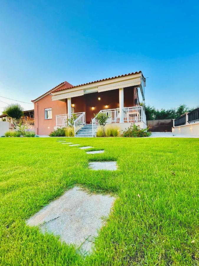 Agrothi Guest House Marathopoli Bagian luar foto